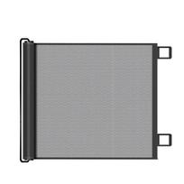 Įtraukiama apsauga nuo kačių - Durų užtvara be gręžimo miegamojo įėjimui 110*78cm Pure Black (Thickened 520g)