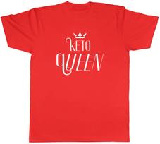 Keto Queen Unisexs TShirt Diet Ketosis Fat Loss Tee Gift S