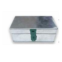 Sliver Storage Box Metal ugniai atspari dokumentų dėžutė dokumentams Stačiakampis Home