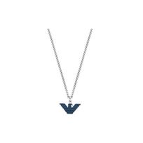 Emporio Armani Personalizuotas erelio pakabukas Vyriškas nerūdijančio plieno vėrinys Vyriškas stilius Sidabrinis F pagrindinė pakuotė - originali prekės ženklo dėžutė sidabras