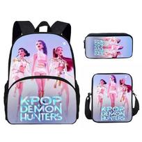 Witch Hunter School Bag Elementary School Cartoon Backpack K-Pop Anime Peripheral Backpack Children'S Bag pencil case