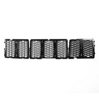 TESIN Racing Grills For Jeep Grand Cherokee 2014-2016 Car Front Insert Honeycomb Mesh Grille Decoration Cover Car Accessories juoda