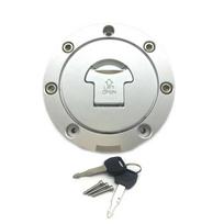 Motociklo aliuminio degalų bako dangtelis su raktu Honda CB1000 CBF500 CBF600 CBF1000 NT650 NT700V VTR1000 VFR400 VFR800