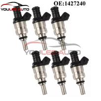6 VNT. 1427240 1439800 13537546244 13641427240 Kuro purkštukai BMW 3 5 serijai E46 E39 330i 330Ci 330xi 530i X3 X5 Z3 Z4 2.5L 6PCS
