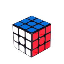 Speed ​​Cube galvosūkis 3x3x3 Profesionalus stebuklingas kubas be lipdukų karys Speed ​​Vengrijos kubo Montessori lavinantis žaislas vaikams juoda