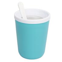 Slushie Maker Cup Without Plug Quick Freezing Cup Home DIY Juice Beverages Stir Cooling Cup Blue L mėlyna