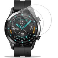 Tempered Glass for Huawei Watch GT2 46mm - PHONILLICO - Screen Protector Glass Film - Pack 2 - Transparent