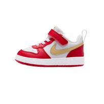 Nike Court Borough Low Recraft TD White University Red Baby Sneakers Metallic-Gold DV5458-137 21