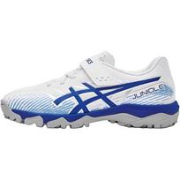 Asics Heel Support 100 White Floral Kids Soccer Shoes Unisex Soccer Shoes 1104A056-100 33.5