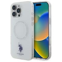 Etui do iPhone 16 Pro MagSafe Białe US Polo