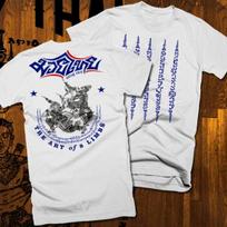 Muay Thai T-Shirt Thai Boxing 2 Sided Print UFC MMA kickboxer Martial Arts Tee 2XL