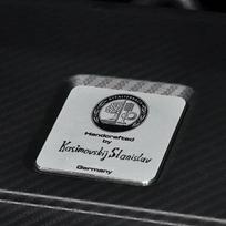 IROQ8 Automobilio Variklio Lipdukas AFFALTERBACH Pavadinimo Plokštelė Etiketė Emblema Lipdukas Mercedes Benz AMG W205 W213 W212 W221 W166 W177 W463 W464 CLA gray