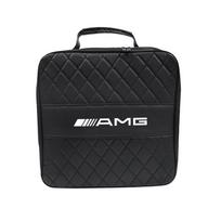 ZOND5 Automobilio įkrovimo laido laikymo krepšys Smulkių daiktų organizatorius Mercedes Benz AMG GLC GLA W204 W205 W203 W211 W212 W213 W206 W210 W220 W222 juoda