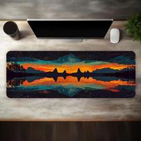 Quality Gaming Mouse Pad Wide Desk Mat Comfort Cloth Surface Natural Rubber Base for Home Office PC Laptop Work Professional Des 400x800x2mm