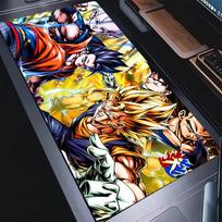 Mouse Pad Dragon Ball xcm DBZ  Anime Gaming Accessories Mousepad Gamer Completo Computer Keyboard Desk Mat Varmilo Table Pad 800x300x2mm
