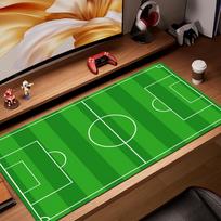 Soccer Desk Pad Football Field Gaming Mousepad Personalize Desk Mat Keyboard Pad Large Desk Pad Xxl Gamer Mousemat Football Gift 40x80x0.2cm