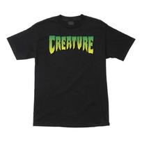 Camiseta Ss Creature Para Hombre, Camiseta De Skate Con Logo S įvairiaspalvis