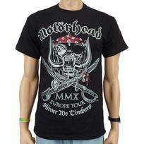 MOTORHEAD SHIVER ME TIMBERS T-Shirt Men's and Women's Short Sleeve American Retro Metal Band Tops Brand T-shirt Men Sports Shirt S įvairiaspalvis