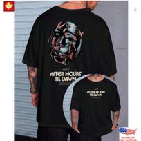 The Weeknd Starboy Save Your Tears T-Shirt Vintage Style Music Fan Graphic Tee XXXXL