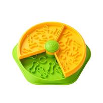 Double Layer Slow Feeder Dog Bowl Anti Choking Slow Eating Bowl Interactive Puzzle Slow Pet Slip Slow Down Feeding Bowl