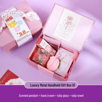 Luxurious Leather Gift Box for Girls and Best Friends - High-Grade Souvenir Style
