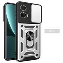 Armor Funda For Motorola Moto G56 G86 5G G15 G35 G55 G75 G85 G04 G24 G54 G84 Case Slide Lens Protect Cover Magnetic Holder Coque Motorola Moto G86