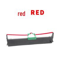 Compatible Holder for Fujitsu DPK700 Series (DPK730, DPK710, DPK6750, DPK720) Color Ribbon Cartridges - Red, Blue, Purple raudona
