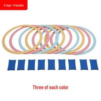 Children's Sensory Integration Hula Hoops & Hopscotch Rings for Physical Education