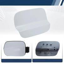 Plastic White Fuel Door Cap for For Tiguan 2018-2024 Gas Filler Lid Cover Replacement Compatible with OEM 5NN809909
