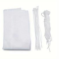Katės Tinklelis Katės Anti-kritimo Tinklelis Apsauginis Tinklinis Aptvaras Sodo Tinklas Anti-paukščių Tinklas Su Vielos Saugos Tinklinis Aptvaras Gyvūnų Tinklas 200cm x 79cm balta