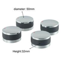 4 PCS Gas Grill Control Knobs Replacement Parts Fit For BBQ Gas Grill Oven Stove Round Accessories Outdoor BBQ Party 50mm