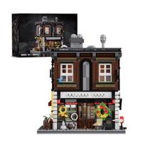 Antique Shop Building Blocks Medieval Streetview Modular Castle Moc Model Bricks Desktop Decoration Kids DIY Toys Holiday Gifts