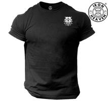 Pitbull T Shirt Pocket Gym Clothing Bodybuilding Training Workout Boxing MMA Top M