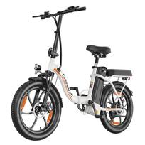 Cheevalry C16-1 City Folding Electric Bicycle 250W Motor 20 Inch Fat Tires 48V16Ah Battery 120KG Load Outdoor Convenient Riding E-Bike balta
