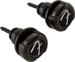 Gitaros diržo užraktai Fender Infinity Locks juodi