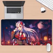 Wide Keyboard Desk Mat textured cloth surface stable rubber backing for gaming computer laptop keyboard desk professional desk m 400x800x2mm