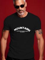 Skeleton King Print Casual Short Sleeve Tshirt - Grey Reg... S įvairiaspalvis