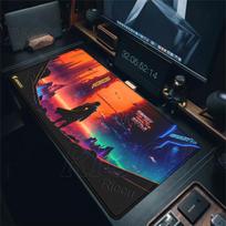 Gaming Mouse Pad Aorus Deskmat Desk Accessories Keyboard Mat Pc Gamer Mousepad Extended Mats Anime ESports Mouse Pads HD Carpet 900x400x2mm