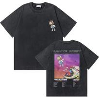 Kanye West T-Shirts Graphic Print Hip Hop Tees Ye Unisex Cotton 4XL