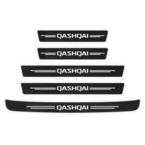 5 vnt./rinkinys Automobilio durų slenksčio lipdukas Nissan Qashqai J10 J11 J12 2013 2015 2016 2017 2018 2019 2020 2021 Qashqai emblema