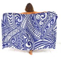Moterų Paplūdimio Sarongas Salos Sarongas Įdegio Polinezijos Bikini Uždangalas Apsaugantis Nuo Saulės Pagal Užsakymą Meninis Spausdintas Sarongas 168x112cm