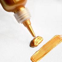 60ml Gold Paint Metallic Acrylic Paint Waterproof not Faded DIY Painted Pigments auksas