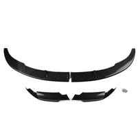 BMW 5 serijos F10 M5 2012-2016 m. Priekinio buferio apsauga Difuzorius Spoilerio lūpa Ašmenys Automobilio apatinės šoninės dalies skirstytuvo kampo apdailos rinkinys matinė juoda spalva