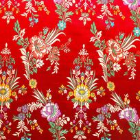100*75cm Vintage Chinese Floral Pattern Damask Brocade Fabric For Sewing Kimono Dress Cheongsam Baby Clothes Satin Silk Fabric