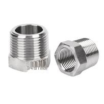304 Stainless Steel Reducing Bushing Connector DN50 to DN40 (2" to 1.5")