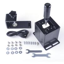 PC USB H Gear Shifter For Logitech G27 G29 G25 G920 Thrustmaster T300RS/GT Shift Knob ETS2 Simracing Straight With Bracket Gear Shifter 7-R