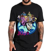 Anime Jojo Bizarre Adventure T Shirt Unisex Women Summer Cotton T-shirt Kids Hip Hop Tops Shoto Todoroki Tops Tee Children Camiseta 2XL