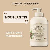 SKINFOOD Intensive Shea Butter Body Cream Lotion, 450ml white