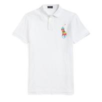 Polo Ralph Lauren SS22 Logo Short Sleeve Polo Shirt Men tops White MNPOKNI1N821570-100 XXL white
