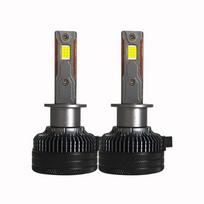 High Power Automotive Laser Led Headlight H7 Super Bright 9005 Modified H11 Far And Near Light H4 Light Bulb 9012 Strong Light H1 2 copper pipe H1-65W